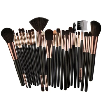 

25Pcs / Set Pro Makeup Brush Set Loose Foundation Eye Shadow Eyeliner Lipstick Brush