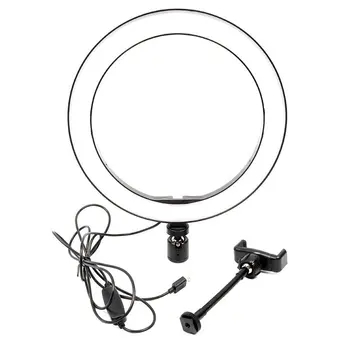 

Live Dimmable Desktop Multifunctional Ring Light 3 Color Led Mobile Phone Beauty Facial Selfie Photography Fill Light