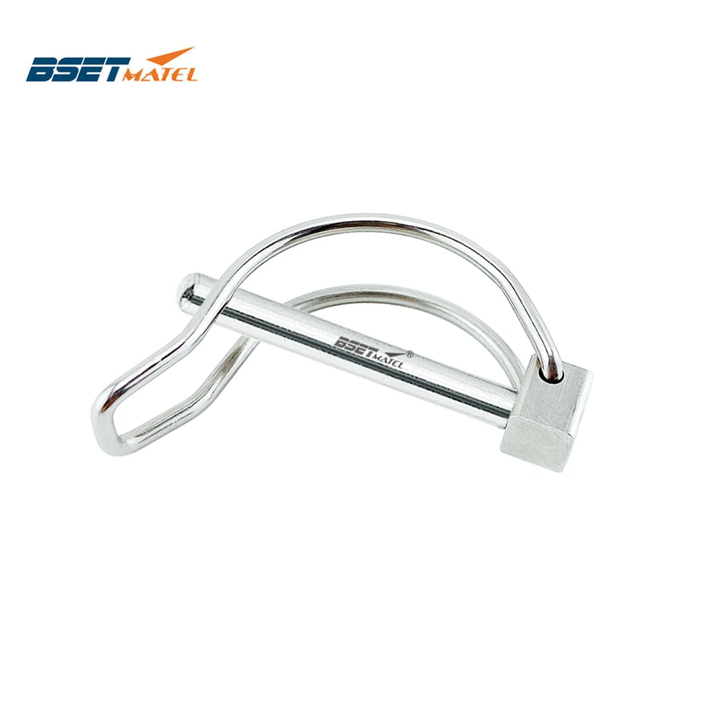 Stainless Steel 316 Quick Lock Release Trailer Towing Coupler Safety Pin Bicycle Stroller Cargo Boat stage leg Hitch Hook Clip | Автомобили