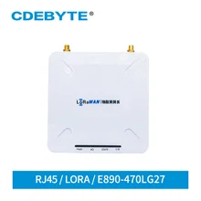 E890-470LG27 LoRa Gate way LoRaWAN RJ45 реле 27dBm 4G 3g 2G частота скачка CN 470-510MHz AS 923MHz Беспроводная передача
