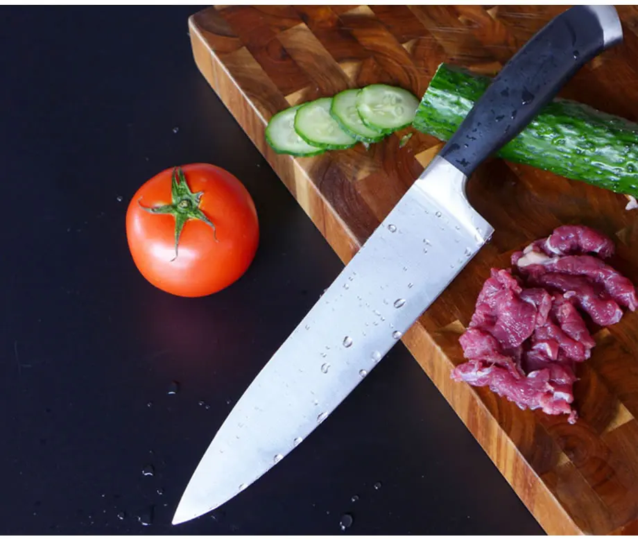 Нержавеющая сталь " нож для нарезки мяса острый рыба лосось нарезки Ножи фруктовый, овощной слайсер нож для суши японские кухонные ножи шеф-повара