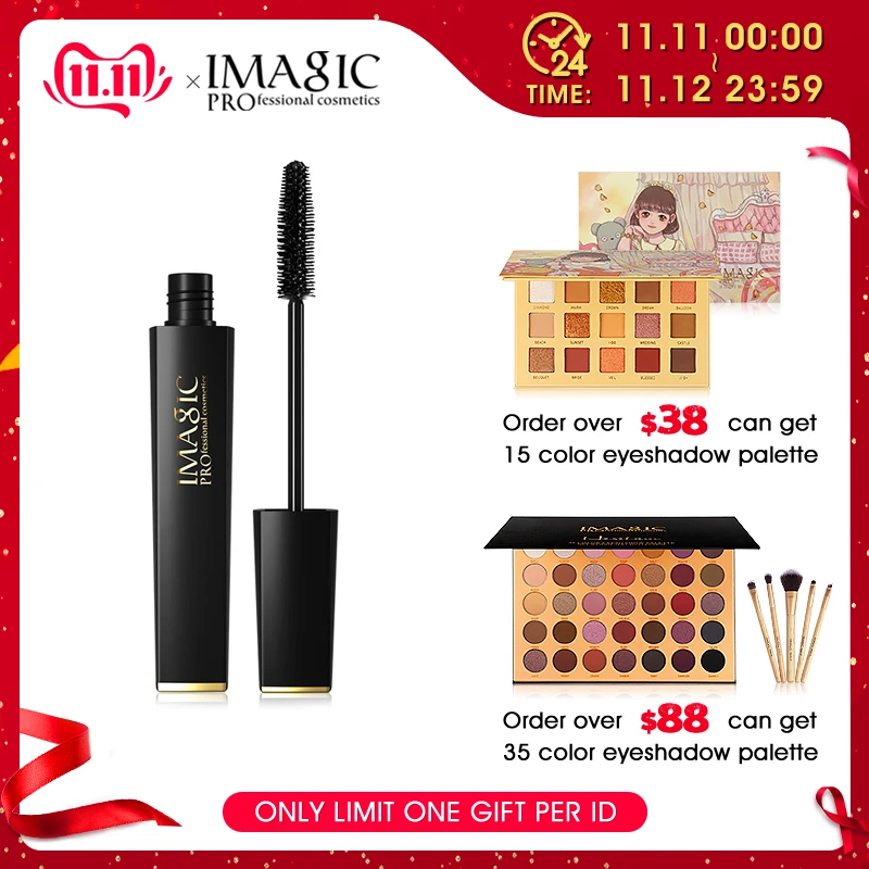 

IMAGIC Long mascara female thick and durable natural curling waterproof is not easy to smudge