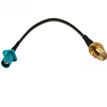 

10pcs Fakra Z male to RP-SMA Female GPS Antenna Extension Cable RG174 50ohm 10/15/20/30/50cm 1/2/3m