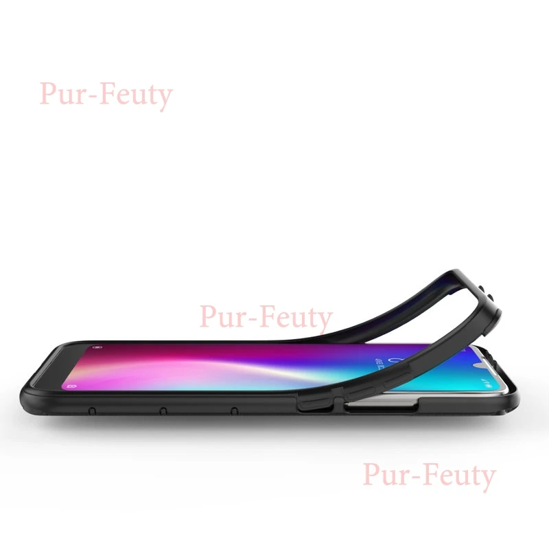 Чехол на Xiaomi Redmi 7 M1901F7E роскошный Броня Мягкий противоударный силиконовый бампер магнитное кольцо Броня чехол для Xiaomi Redmi 7