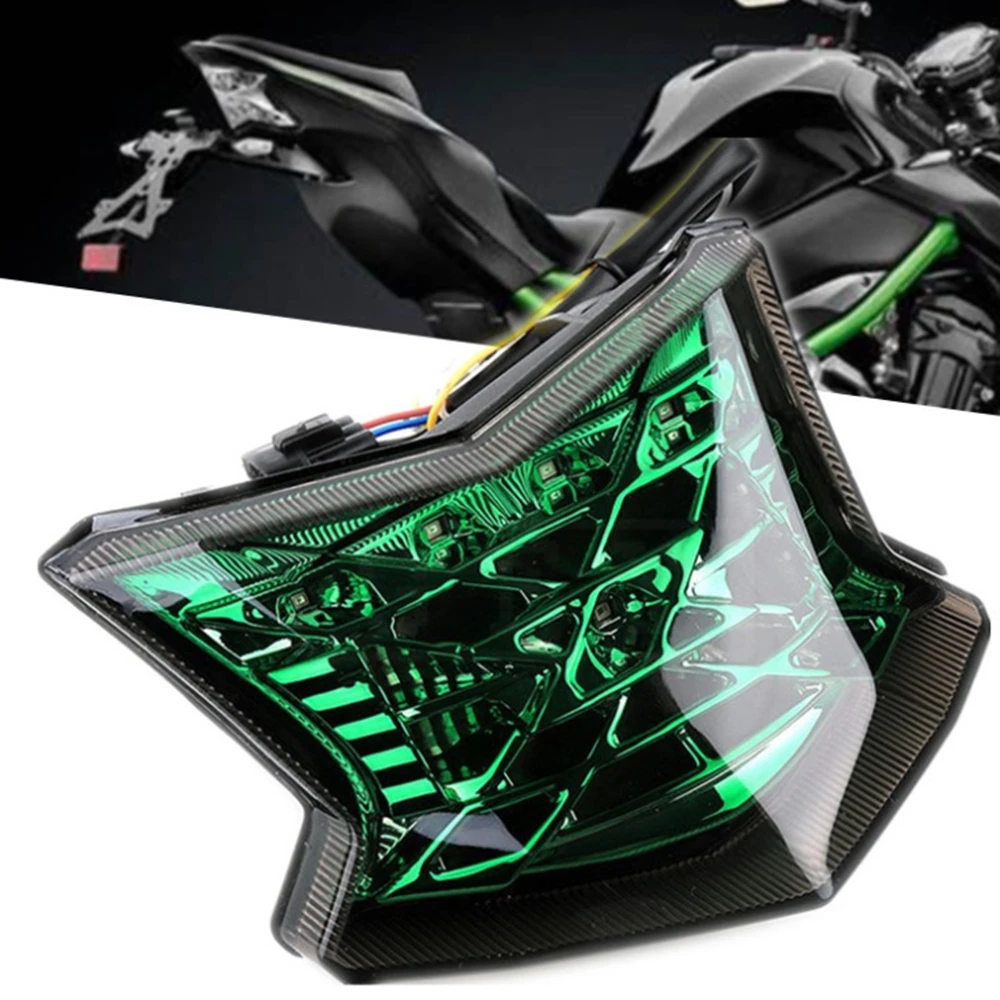 

For Kawasaki Z900 2017 2018 Motorcycle LED Tail Light Assembly Moto Brake Turn Signals Lamp Z900 Accessories