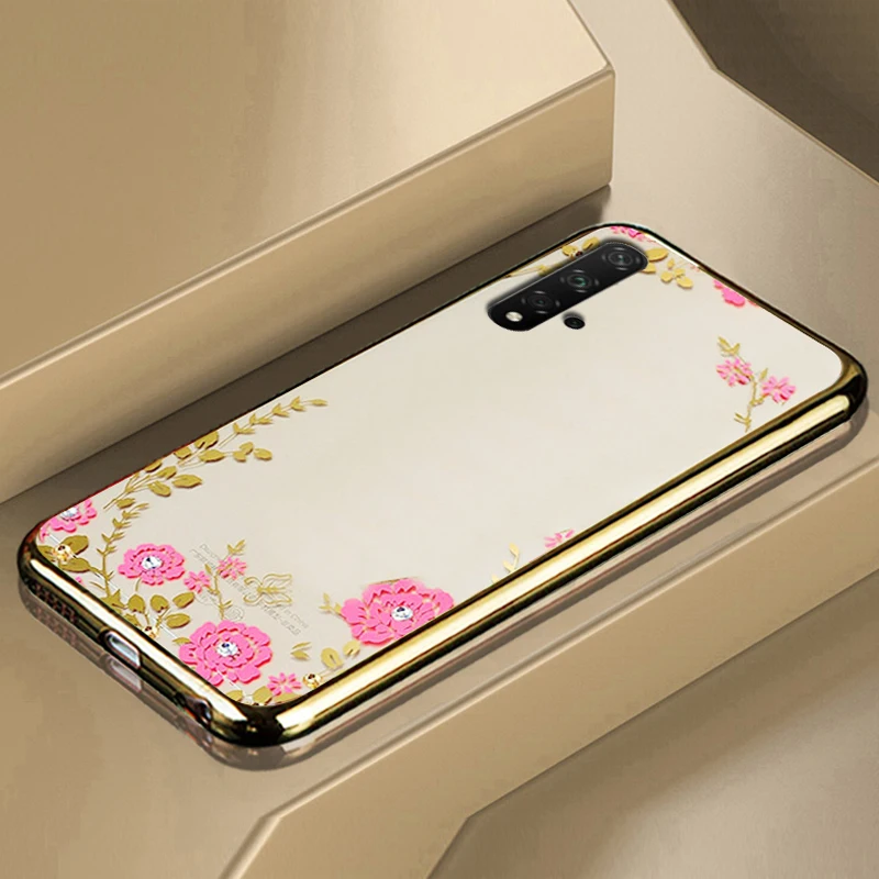 Чехол YueTuo coque чехол для HuaWei Nova 5 pro Nova5 5i p20 lite 2019 Прозрачный задний мягкий