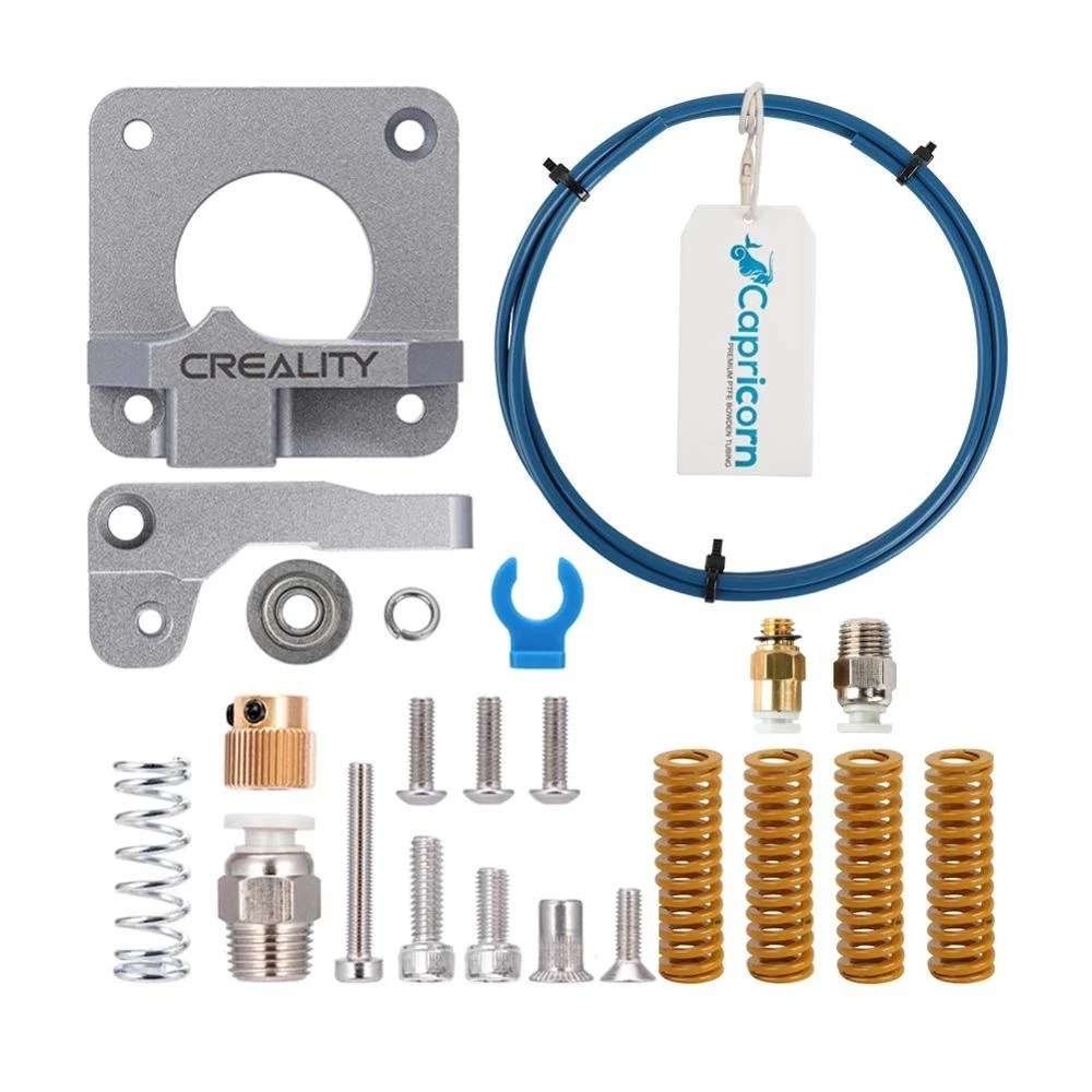 printhead CREALITY Capricorn Bowden PTFE Tubing XS Series 1M+MK8 Gray Metal Extruder Kit+4Pcs Heated Bed Pressure Springs Printer Parts thermal print head