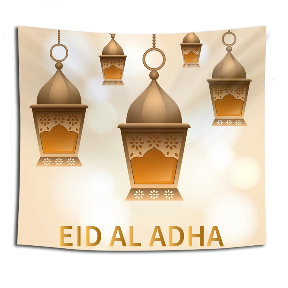 Lychee Vinatge мусульманский Eid Al Adha настенный гобелен из полиэстера декоративный художественный Настенный Ковер домашний Коврик для йоги