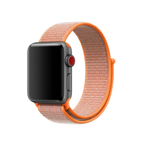 22 40 мм 44 мм, ремешок для apple watch группа 4 5 42 мм, 38 мм, спортивный петля, ремешок для наручных часов iwatch серии 5/4/3/2/1 браслет нейлоновый Плетеный ремешок для часов - Цвет ремешка: 22