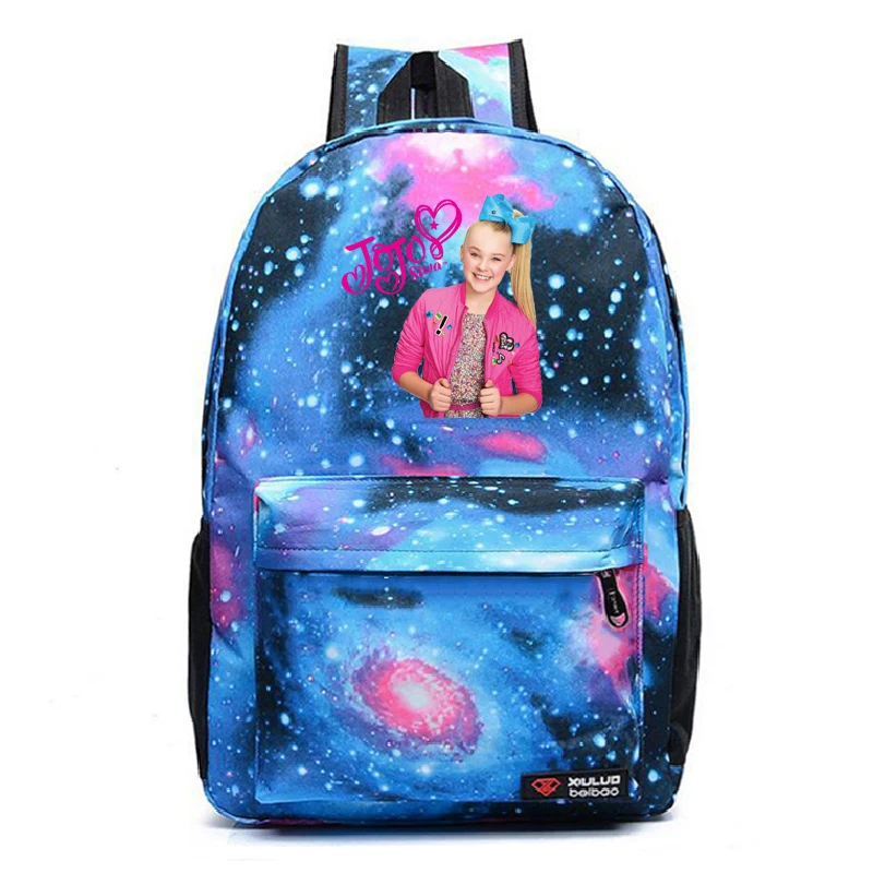 Высококачественный школьный рюкзак Jojo Siwa, популярный узор, рюкзак для ноутбука, Детские повседневные сумки для мальчиков и девочек - Цвет: 9