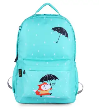 

Joyloading Elegant Creative Animals Cartoon Style Waterproof Preppy Color Students Schoolbag Shoulders Backpack