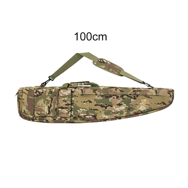 Muticam 100cm Airsoft тактический Чехол для оружия 70 см 100 см 120 см Водонепроницаемая армейская Военная снайперская сумка на плечо рюкзак для переноски охотничьей винтовки - Цвет: Muticam 100cm