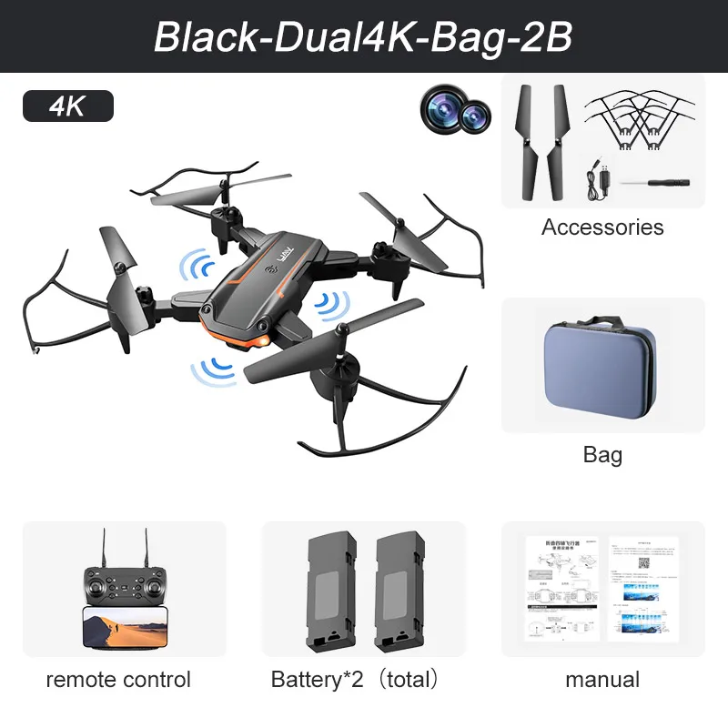 stunt rc quadcopter 2022 New KY603 Mini Drone 4K HD Camera Three-way Infrared Obstacle Avoidance Altitude Hold Mode Foldable RC Quadcopter Boy Gifts top RC Quadcopter RC Quadcopter