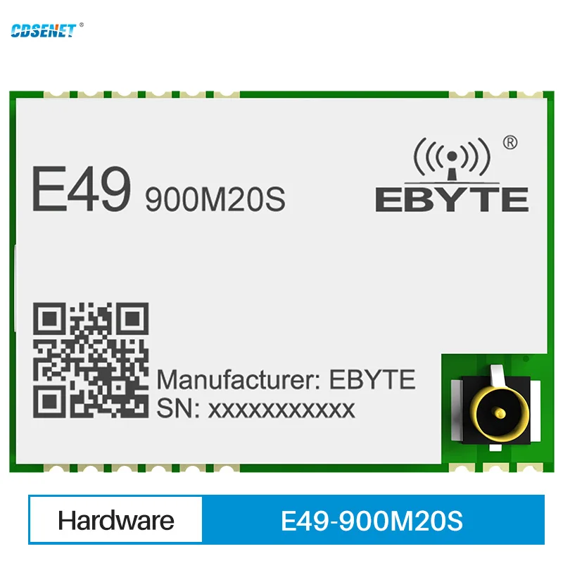 

CMT2300A 868MHz 915MHz SMD Wireless Module SPI 20dBm Antenna Interface IPEX/stamp hole Distance 3KM CDSENET E49-900M20S