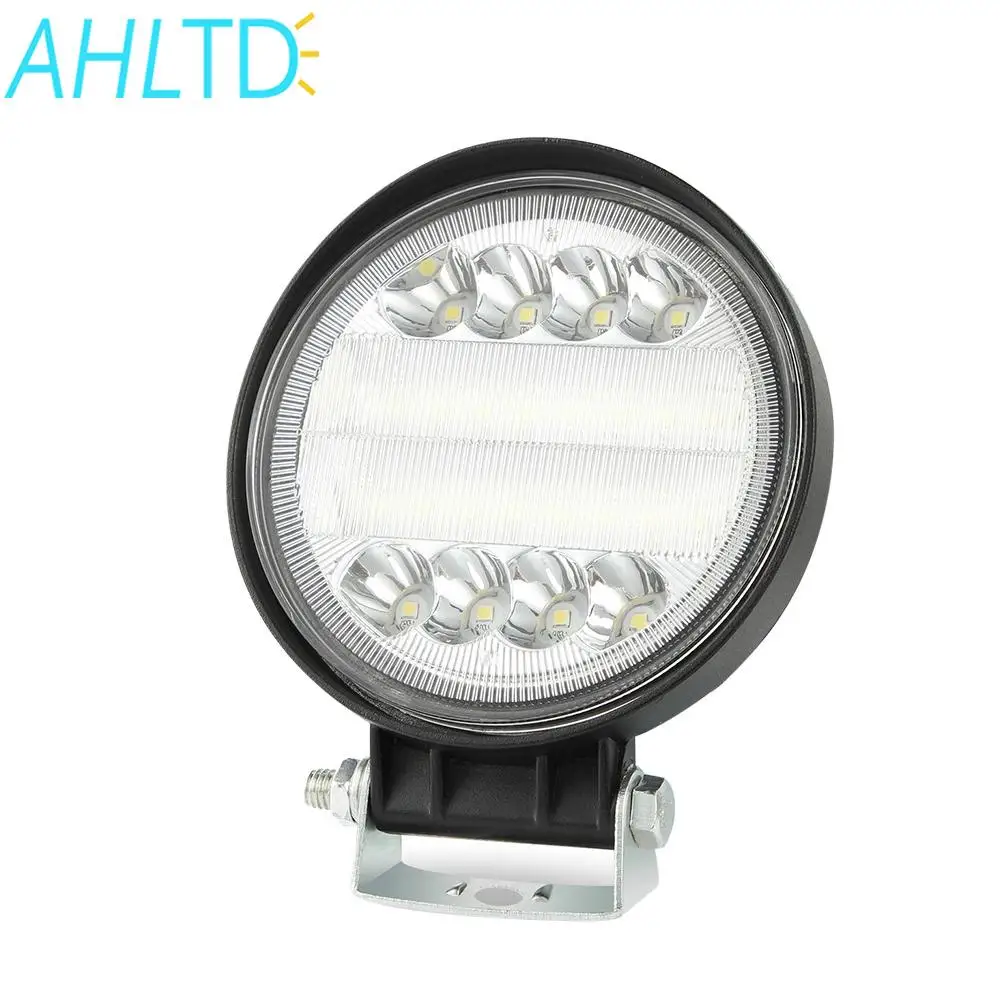 Авто 72 Вт 12 В Leadlamp 6000K Вспомогательная рабочая лампа внедорожника Противотуманные фары автомобиля фары Прожекторы автомобиля светодиодный свет работы