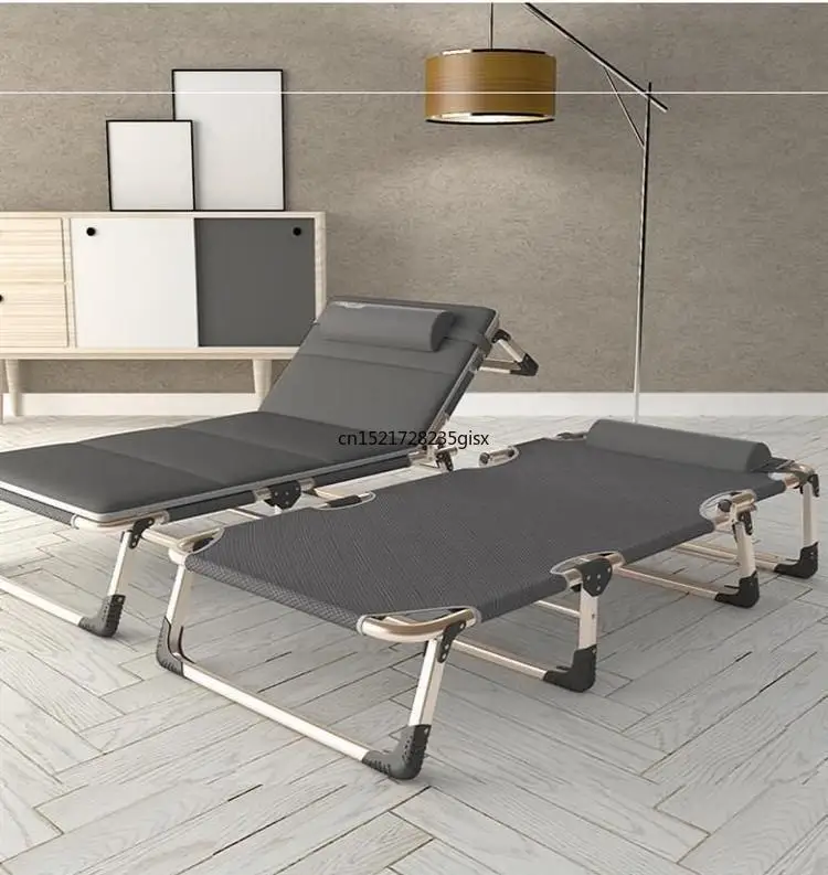 Vouwen Bed Eenpersoonsbed Thuis Eenvoudige Lunch Bed Kantoor Volwassen Dutje Marcheren Bed Multifunctionele Lounge Stoel Vouwen Bed Eenpersoonsbed Thuis Eenvoudige Lunch Bed Kantoor Volwassen Dutje Marcheren Bed Multifunctionele Lounge Stoel