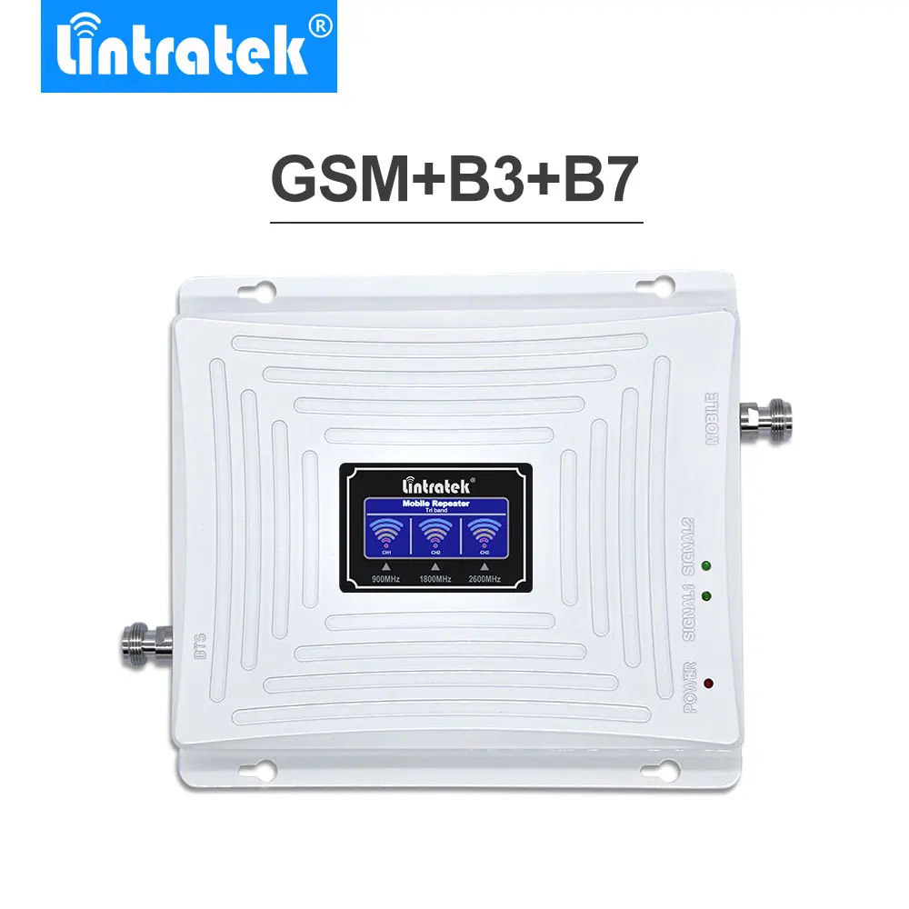 Lintratek Repetidor GSM 900Mhz 4G LTE B3+B7