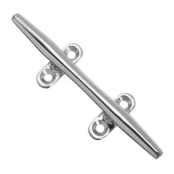 

6\" Lock Bolt Inch Boat Mooring Cleat Marine Lock Bolt Horn Stainless Steel