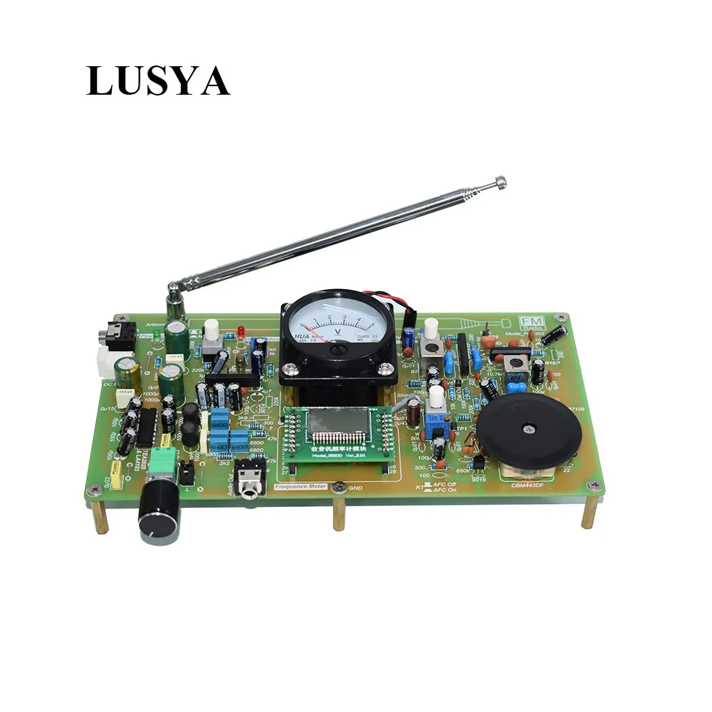 LUSYA FM7303 плата радиоприемника цифровой частотной модуляцией Стерео декодирования