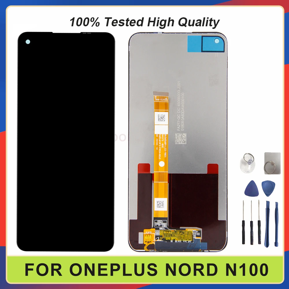 ЖК-дисплей для OnePlus Nord N100 дисплей с сенсорным экраном и дигитайзером в сборе BE2013