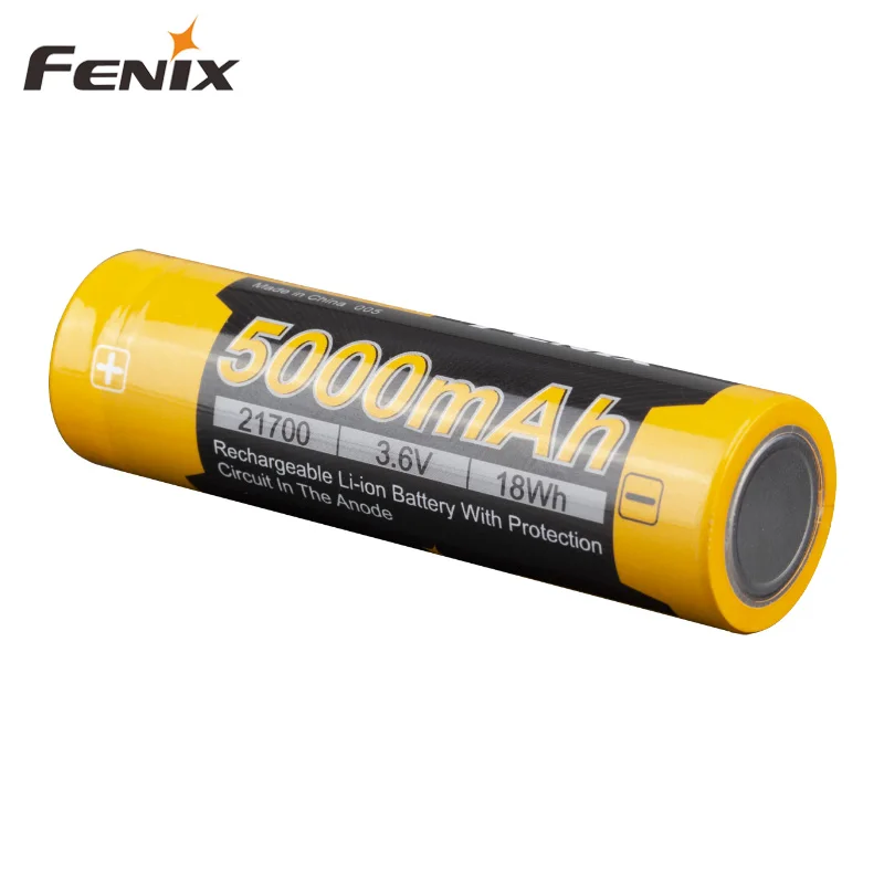 Fenix ARB-L21-5000 5000mAh 21700 литий-ионная аккумуляторная батарея