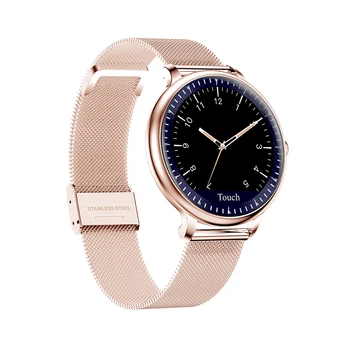 

NY12 smart watch women Round Screen smartwatch for Girl Heart Rate monitor compatible For Android IOS Smart Bracelet VS CF18 H2