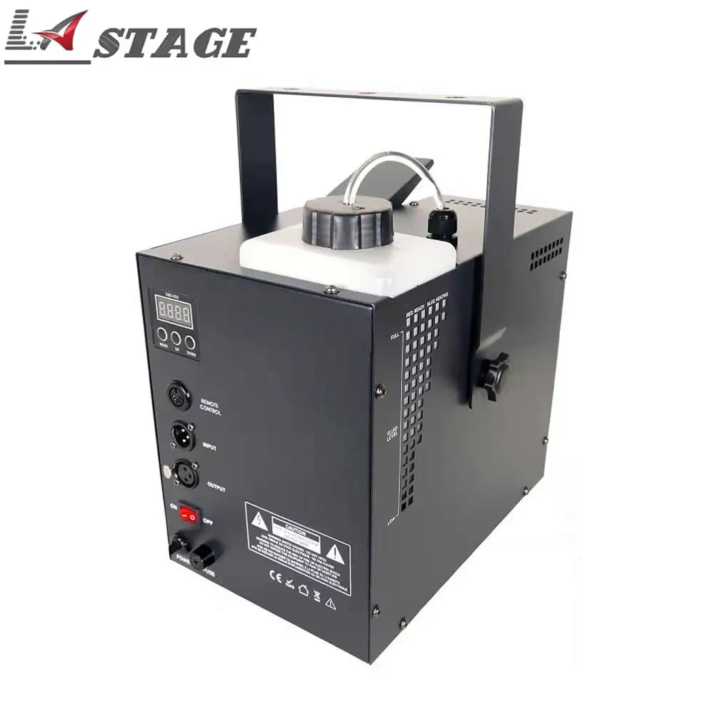 

Free Shipping 1500W Haze Smoke Hazer Mist Fog Machine Smoke Machine For Special Effects With DMX512/Remote Control