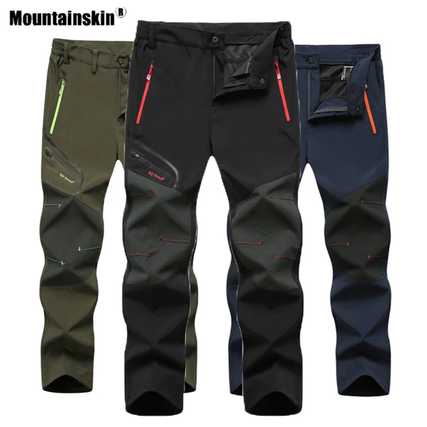 Мужские брюки для походов Mountainskin большого размера плюс активного отдыха рыбалки