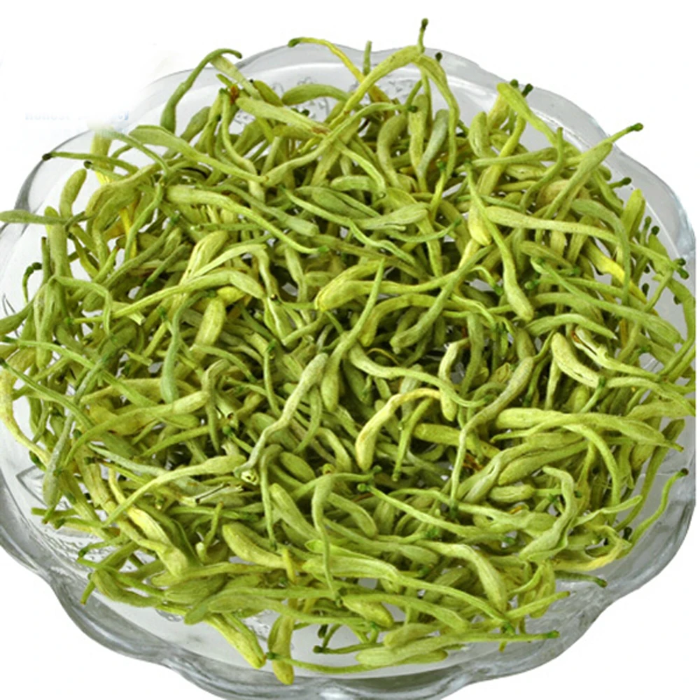 100 г Китайский травяной чай натуральный сушеный жимолость цветочный чай& Lonicera японский цветочный травяной чай