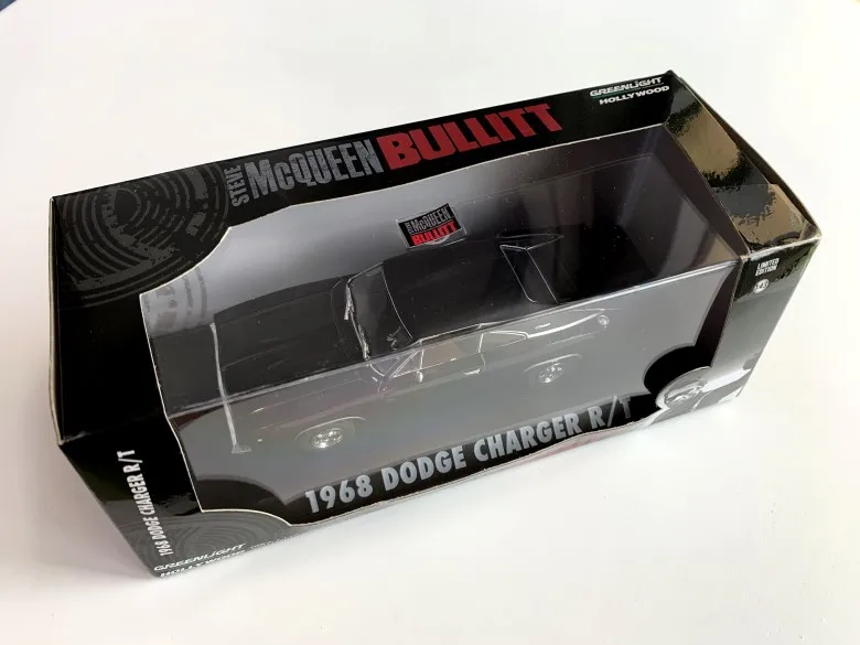 Зеленый свет 1:43 1968 DODGE зарядное устройство R/T сплав автомобиль игрушки для детей модель оригинальная коробка