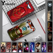 Милые Чехлы для телефона Yinuoda Tony Stark Marvel iron man для xiaomi redmi 7 5plus 6pro 6a 4x go note5 note7 note8pro mi8se 9se