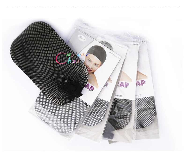 Термостойкая синтетическая белая длинная шляпка с париком для косплея Hand Tour A3