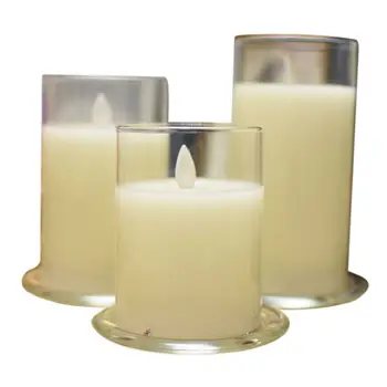 

Tea Lights Flameless Votive Candle with Timer Tea Light LED Candles Tealights Q0KF