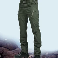 New Mens Tactical Pants Multiple Pocket Elasticity Military Urban Commuter Tacitcal Trousers Men Slim Fat Cargo Pant 5XL 2
