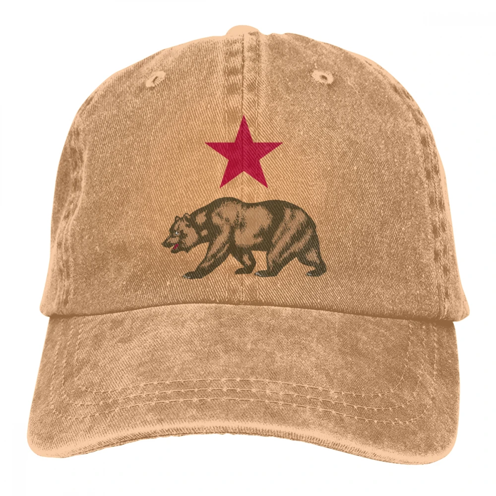 Symbols Of California Casquette, черные унисекс Мужские Женские джинсовые бейсболка с ремешком, регулируемая шапка для гольфа, папы - Цвет: Хаки
