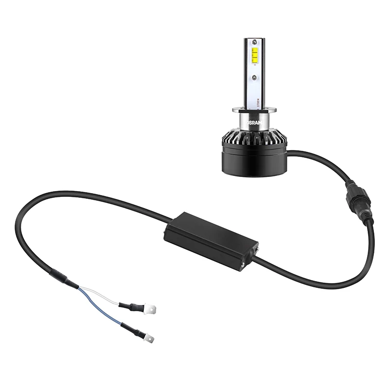 Osram H1 светодиодный автомобильные передние фары, модификация, замена обновленных фар, Автомобильная лампочка освещения, энергосберегающая лампа 6000k