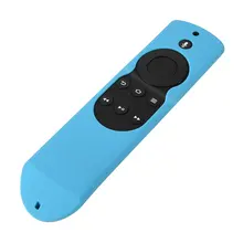 Противоскользящий силиконовый защитный чехол с ремешком, мягкий прочный пылезащитный Сменный Чехол для пульта дистанционного управления огненным ТВ