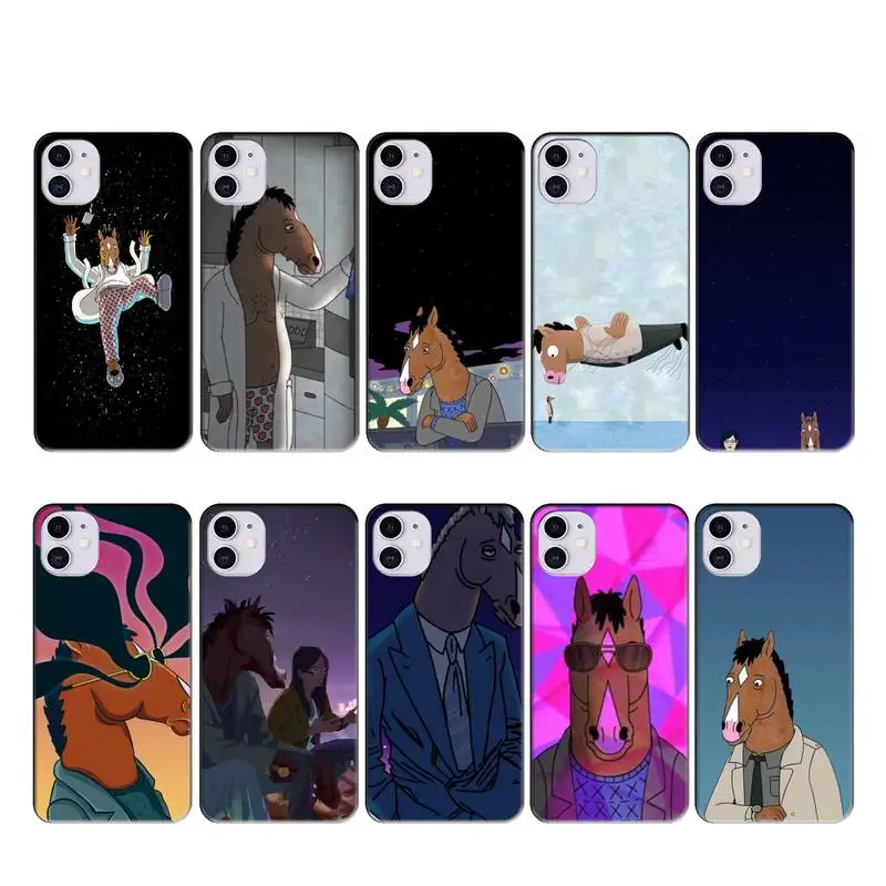 BoJack Cartoon Funny case coque fundas for iphone 11 PRO MAX X XS XR 4S 5S 6S 7 8 PLUS SE 2020 cases cover | Мобильные телефоны и