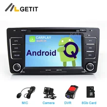 DSP ips Android 10 автомобильный DVD Радио gps мультимедийный плеер стерео для SKODA Octavia 2009-2012 с WiFi BT авто