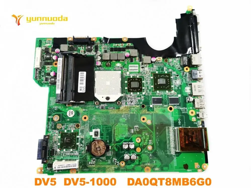 60% OFF  Original for HP DV5 laptop motherboard DV5 DV5-1000 DA0QT8MB6G0 tested good free shipping