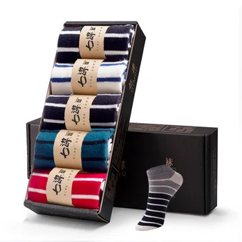 

5 Pairs/lot Men Socks Cotton Large High Quality Casual Breathable Boat Socks Short Men Socks Summer Male Gift