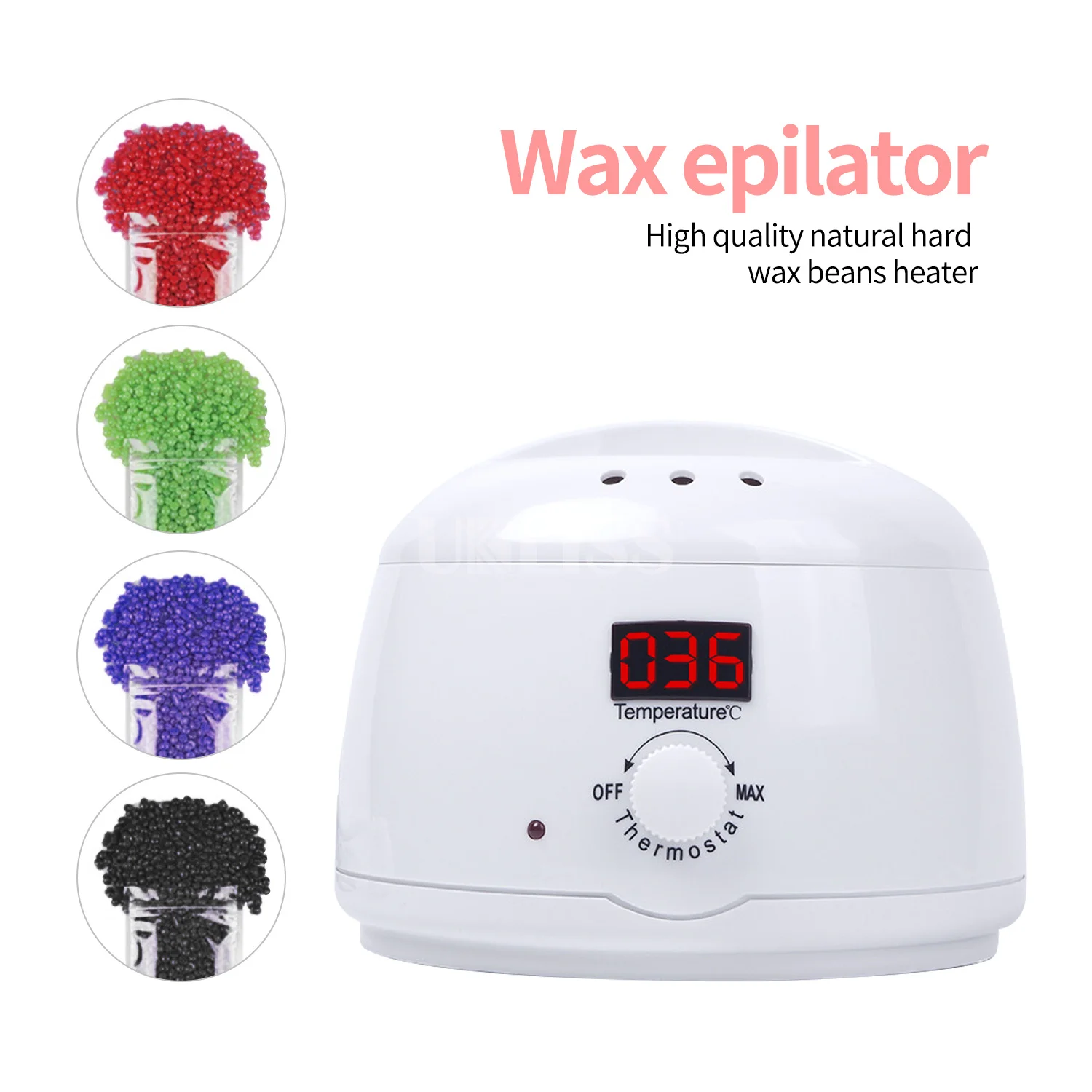Wax Heater Hair Removal Machine Professional Waxing Epilator Body Depilatory Electric Kit Warmer for Depilation | Бытовая техника