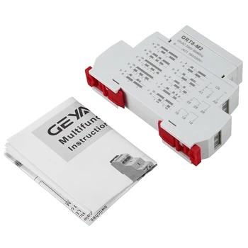 

GEYA 16A Multifunction Timer Relay AC220V Din Rail Automatic Timer Relay GRT8-M2