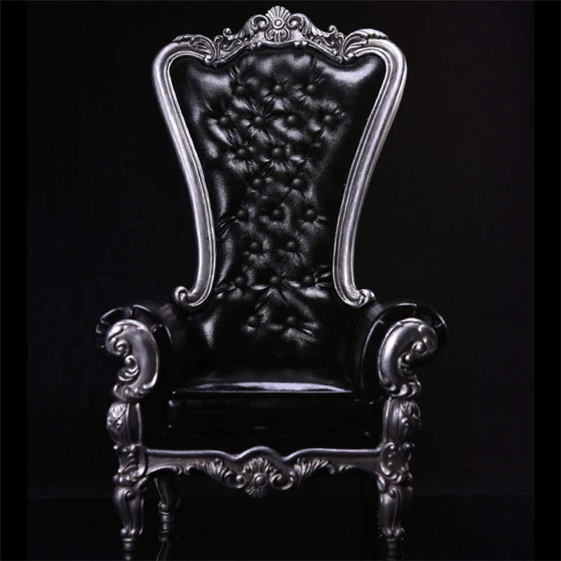 Hot Figure Accessory Furniture 1:6 Scale European Queen Sofa Chair Model W Crystal Sofa Model Toys