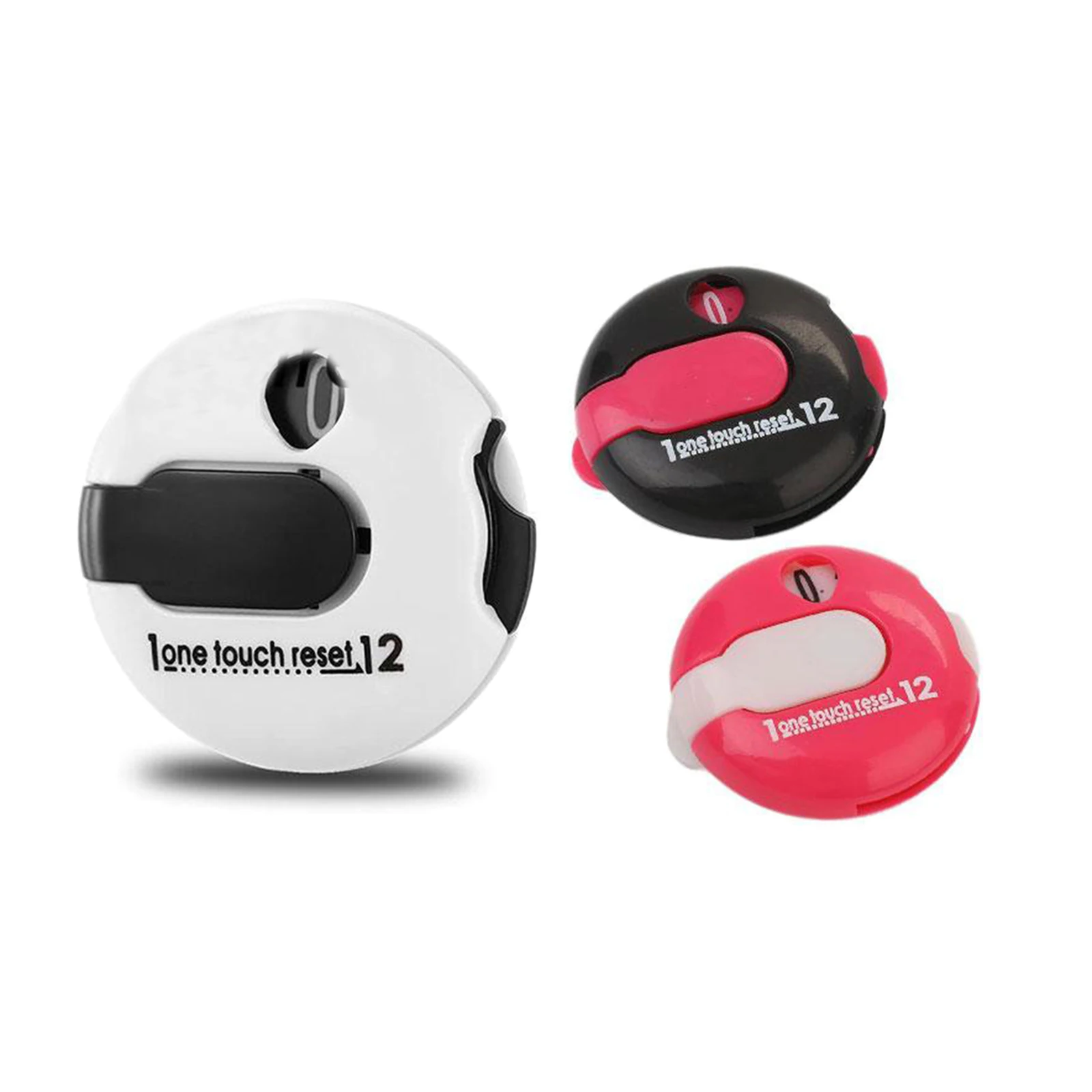 Golf Stroke Counter Clip-on Score 12 Shots Scorekeeper Accessories Golfer Gift