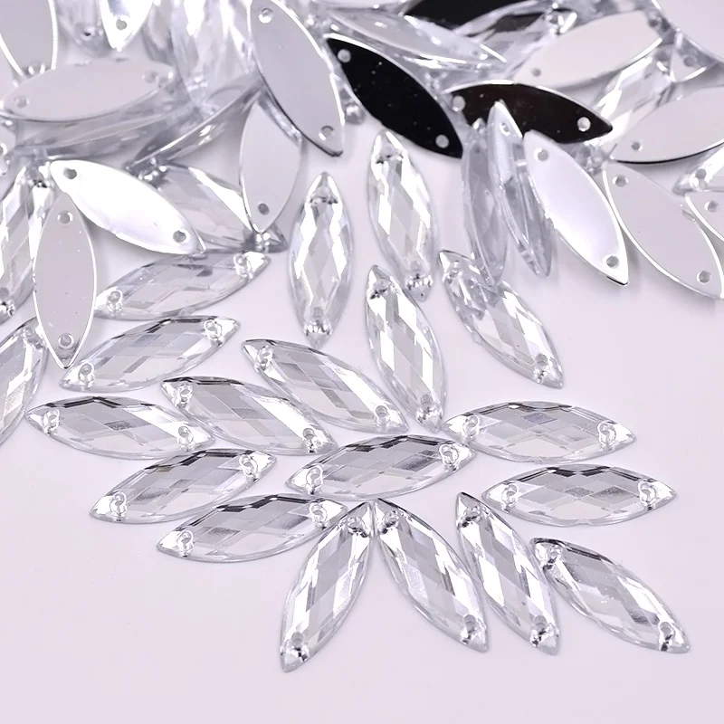 JUNAO-7-21mm-8-26mm-Crystal-AB-Sewing-Horse-Eye-Rhinestones-Applique-Non-Hot-Fix-Crystal (4)