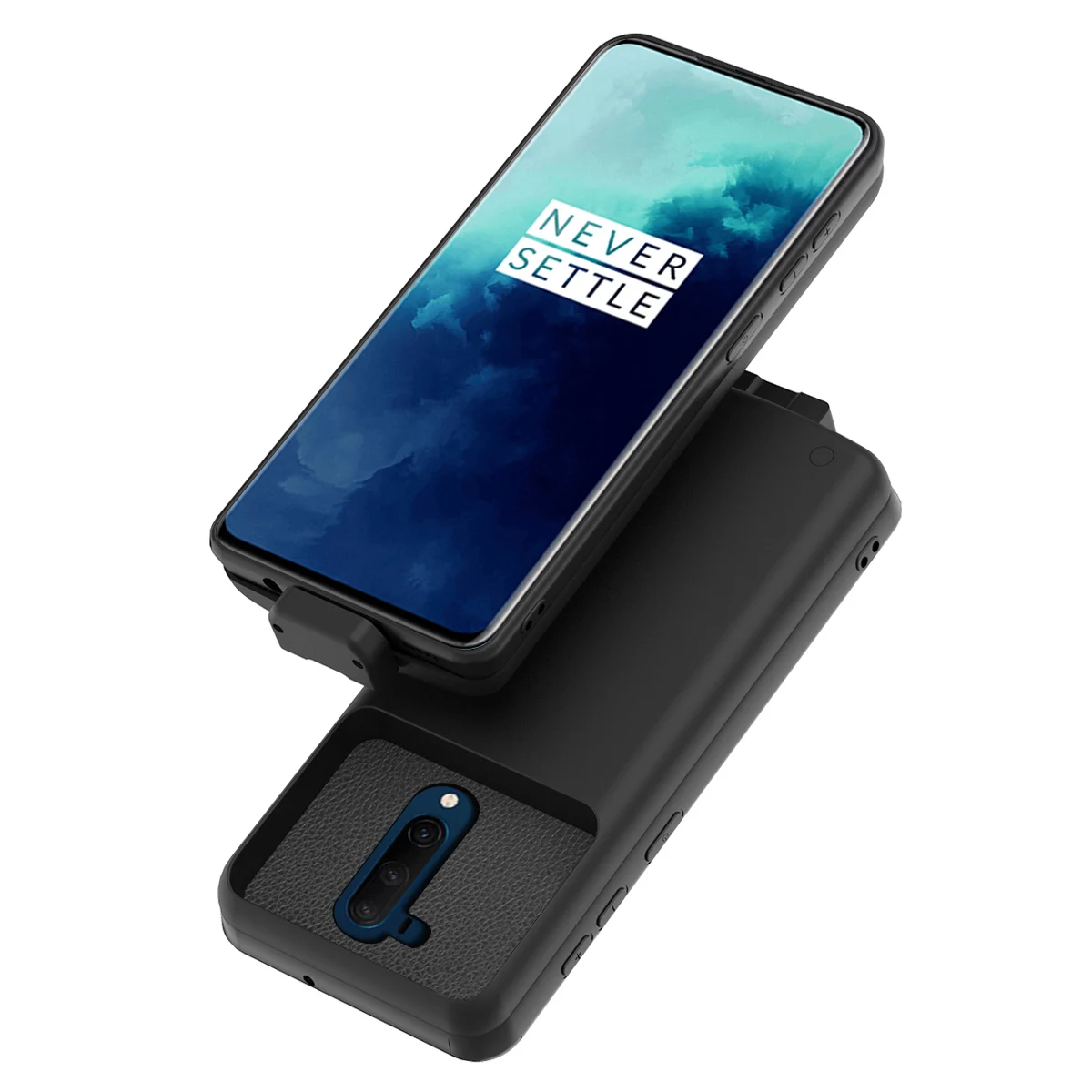 Для OnePlus 7T Pro 7000 мАч чехол для зарядного устройства, магнитное Внешнее зарядное устройство, запасное зарядное устройство, внешний аккумулятор, защитный чехол, сумка, чехол, Fundas