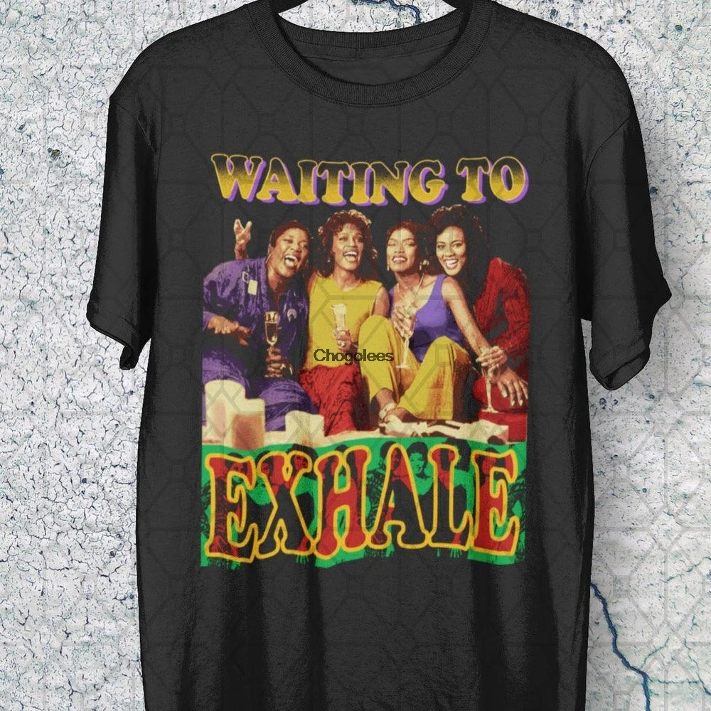 Waiting to exhale retro 90s vintage t shirt reprint | Мужская одежда