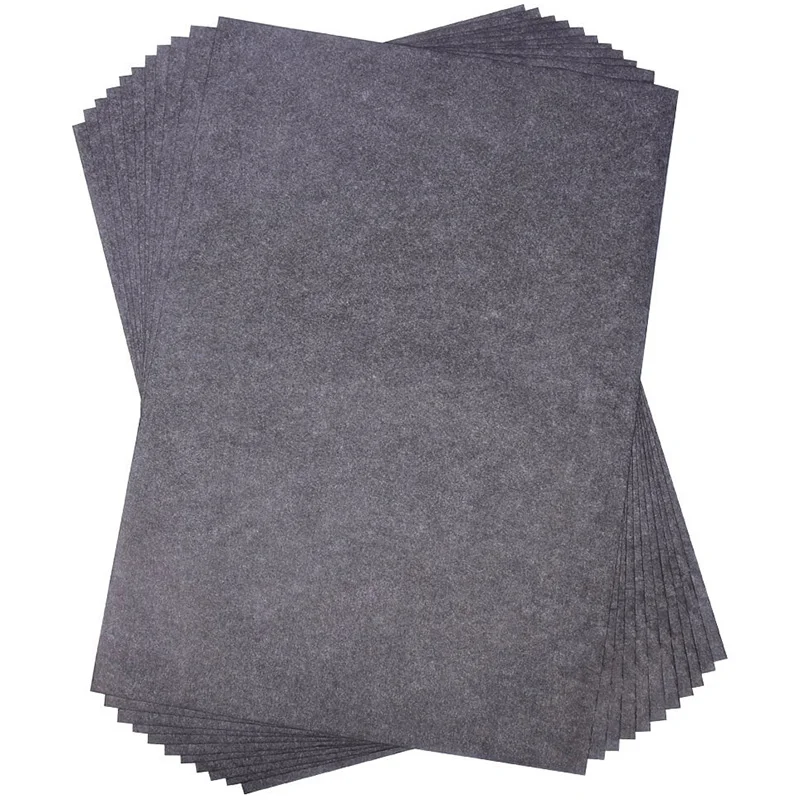 100 Sheets Black Carbon Transfer Tracing Paper for Wood, Paper, Canvas