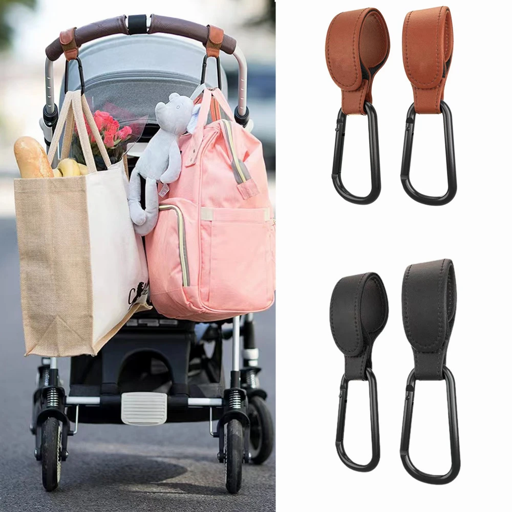 Baby Stroller Hooks for Hanging Diaper Bags Multipurpose Hooks for